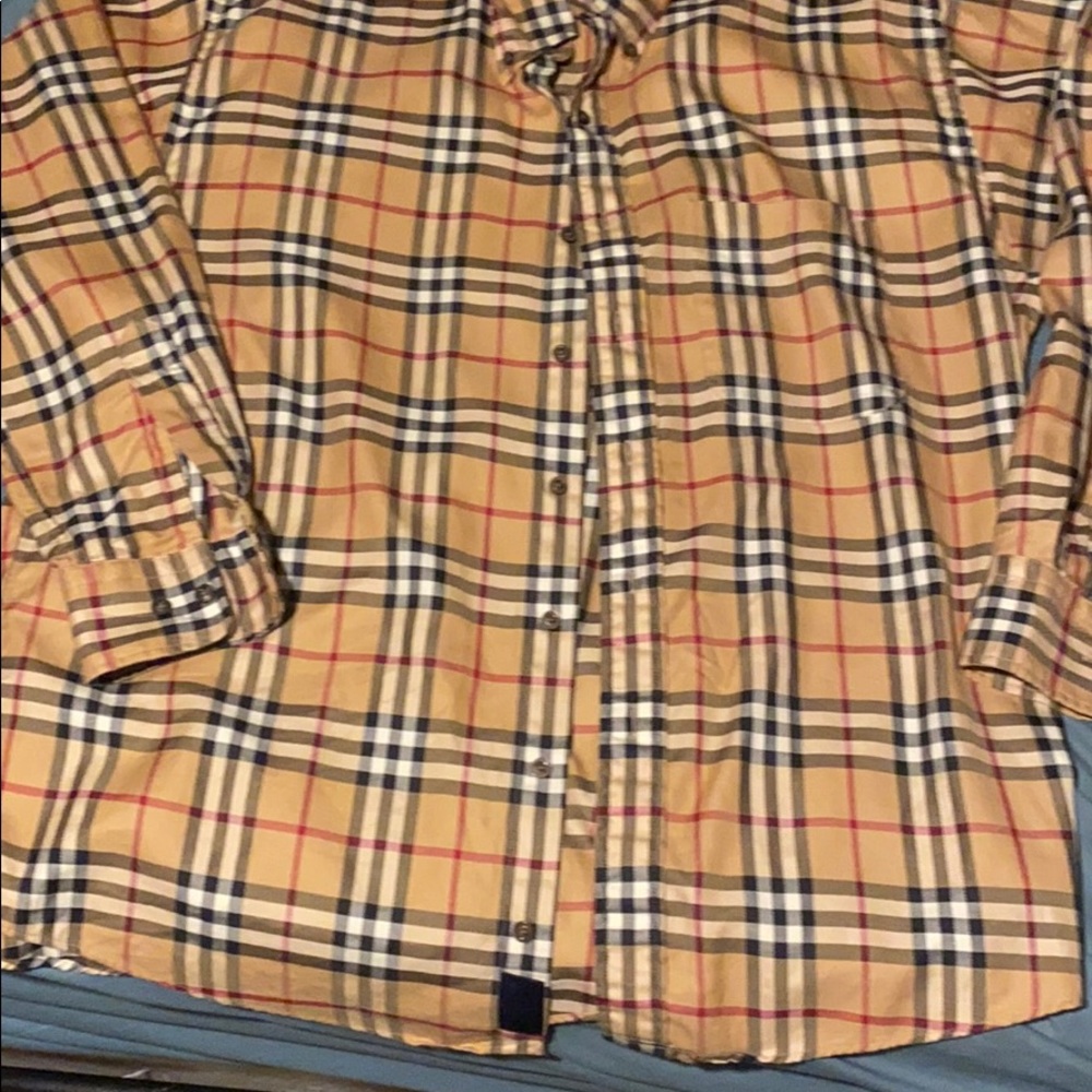 Men’s Burberry long sleeve shirt